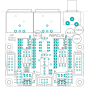 USP - Linetreiber-Output-Modul - Schema