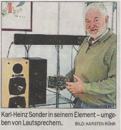 Karl-Heinz Sonder im NWZ-Interview