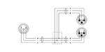 XLR-XLR-Y-Kabel Cordial CFY __ FMM – Bild 2