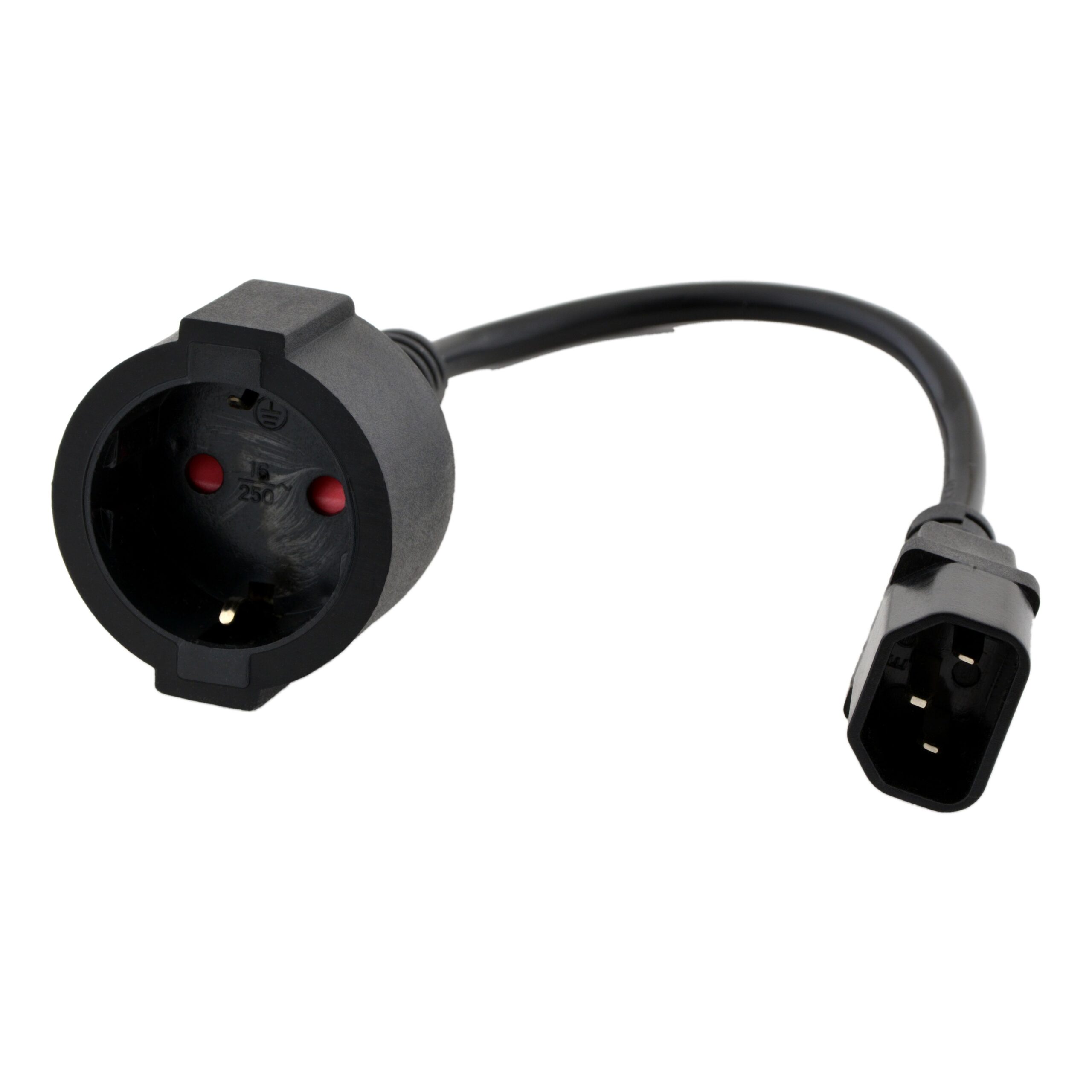 kaltgeräte-auf-schuko-kupplung_cutfree_01hr Adapterkabel Kaltgeräte- auf Schuko-Kupplung – Bild 1